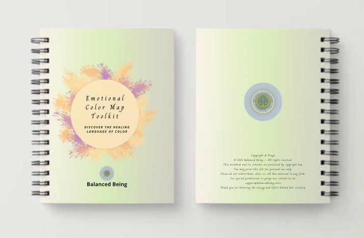 Emotional Color Map Tool Kit-Discover the Healing Language of Color