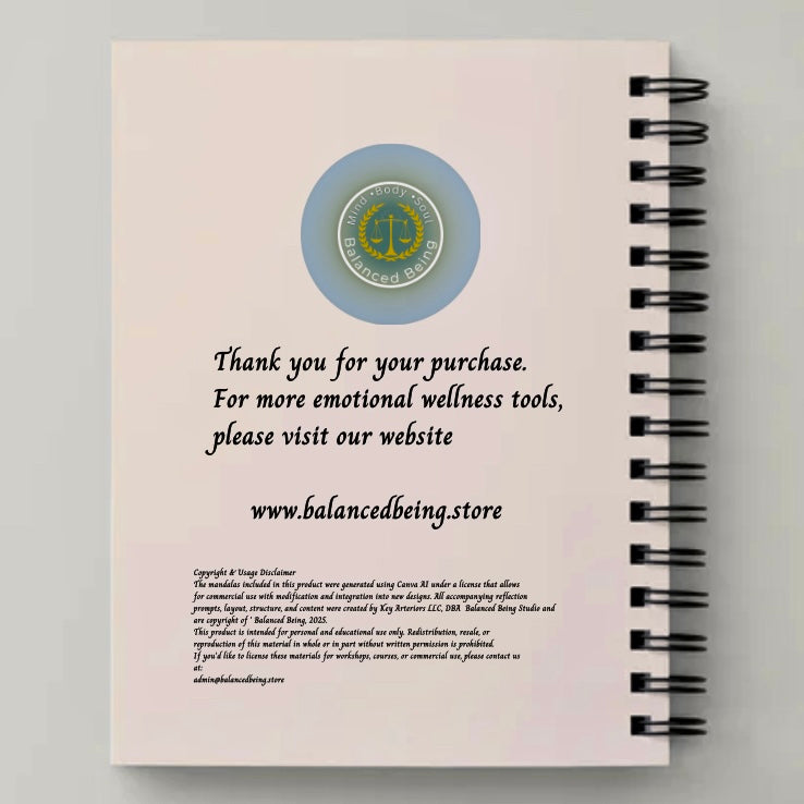 Mandala & Reflection Journal Pages for Emotional Clarity