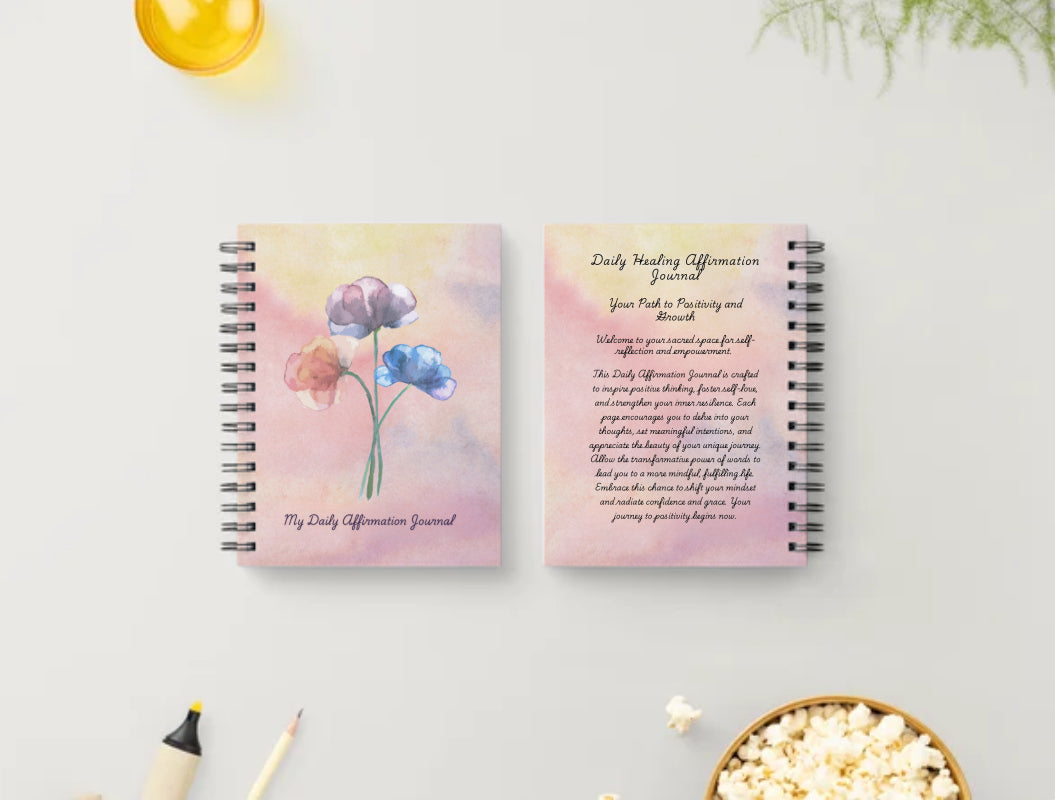 30 Day Daily Healing Affirmation Journal
